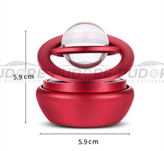 360° Rotating Car Perfume Galaxy Solar Fragrance