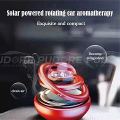 360° Rotating Car Perfume Galaxy Solar Fragrance