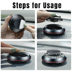 Solar Car Perfume UFO Styling Air Freshener