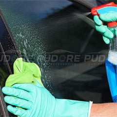 Gladiator Glass Cleaner - 500ml & Microfiber Towel