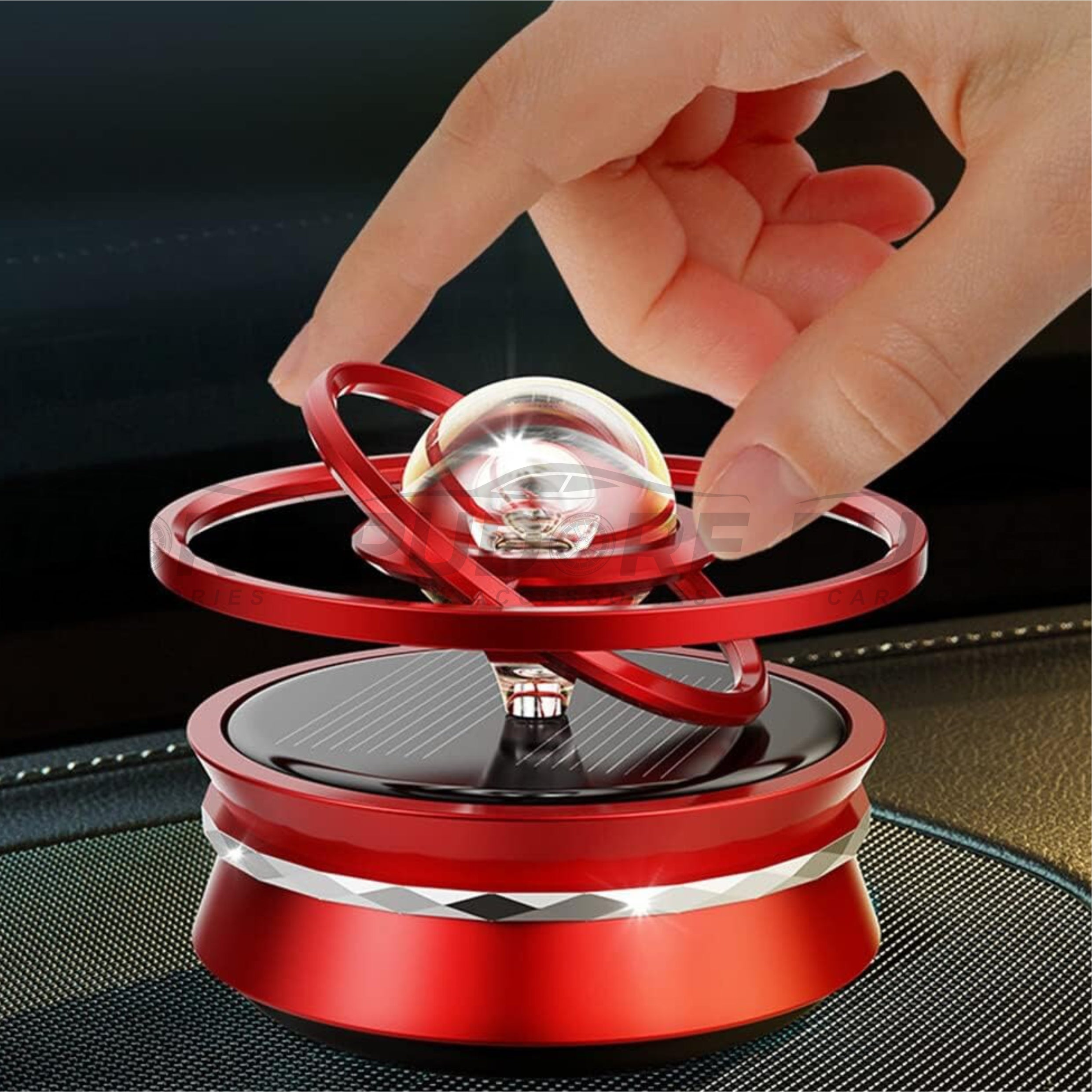 Solar Magnetic Levitation Alloy For Car Air Freshener