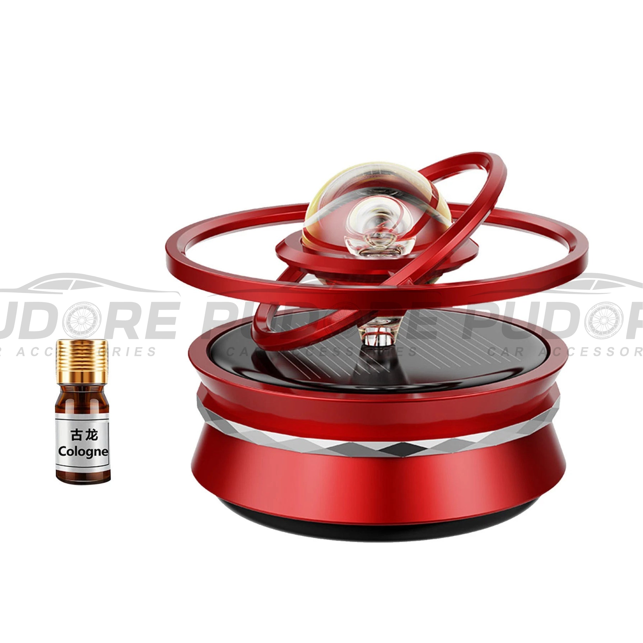 Solar Magnetic Levitation Alloy For Car Air Freshener