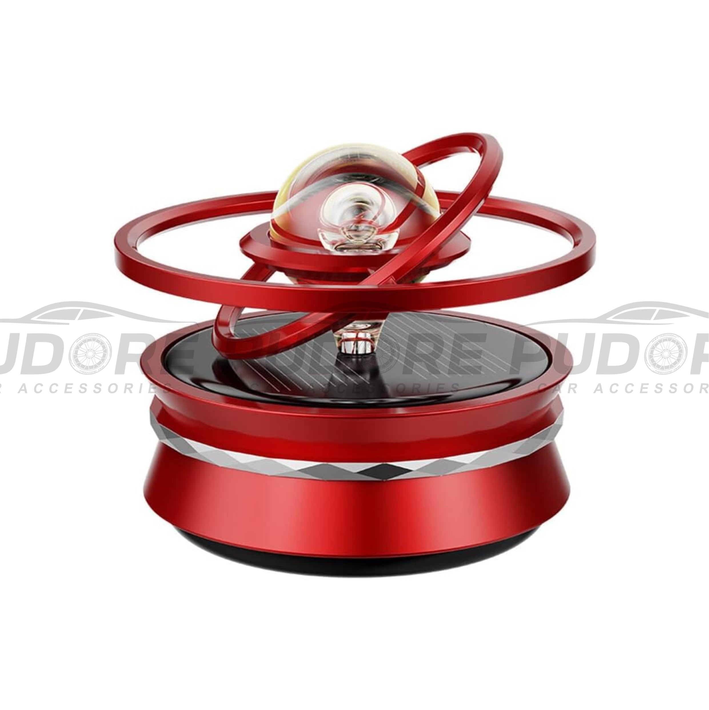 Solar Magnetic Levitation Alloy For Car Air Freshener